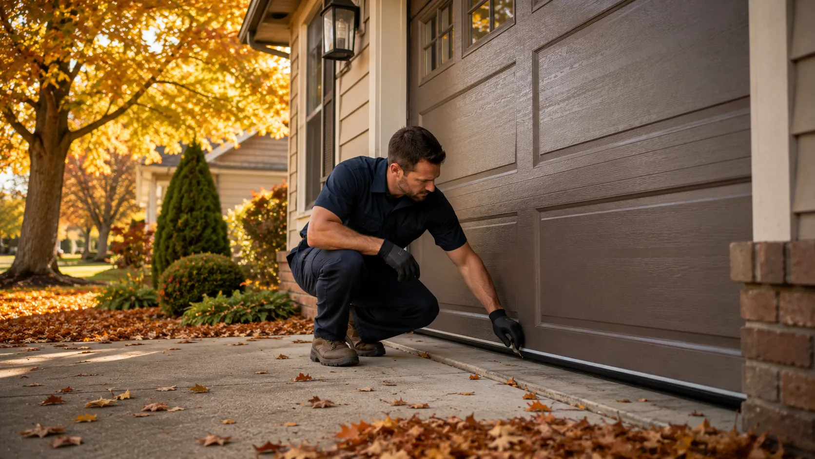 Garage door maintenance in Oklahoma City, OK